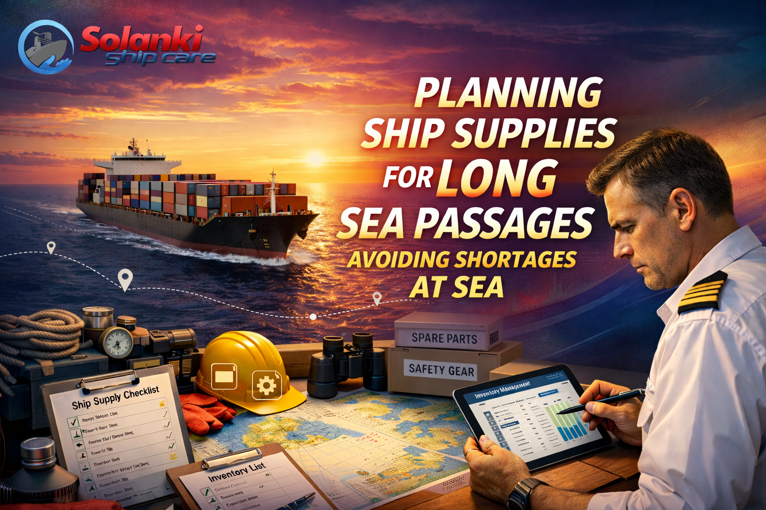 PLANNING SHIP SUPPLIES FOR LONG SEA PASSAGES: AVOIDING SHORTAGES AT SEA