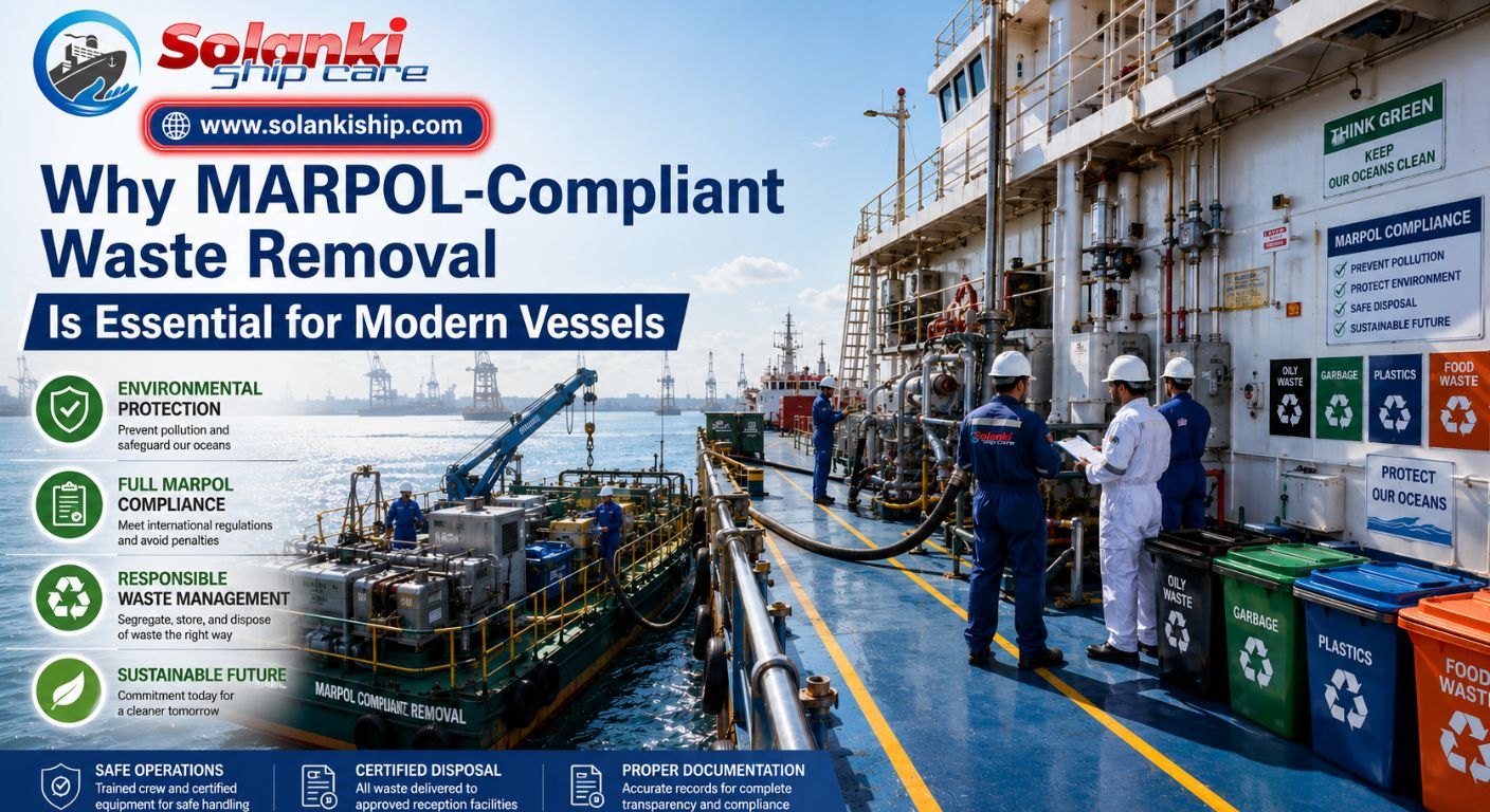 Why MARPOL-Compliant Waste Removal Is Essential for Modern Vessels