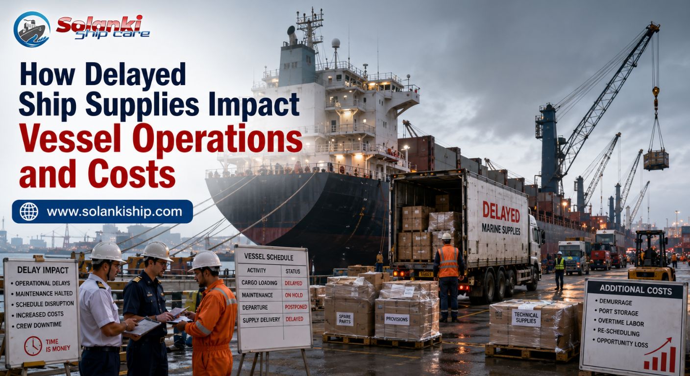 How Delayed Ship Supplies Impact Vessel Operations and Costs