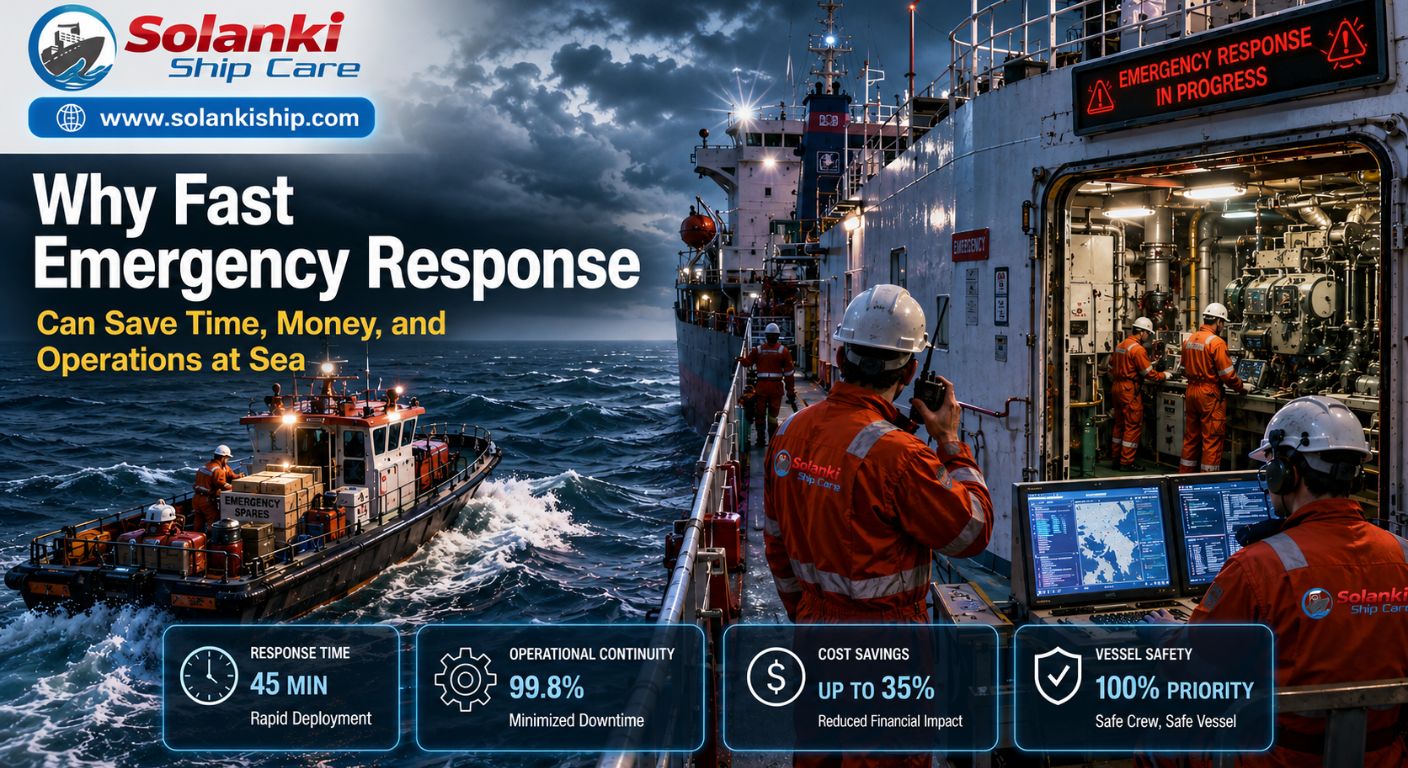 Why Fast Emergency Response Can Save Time, Money, and Operations at Sea
