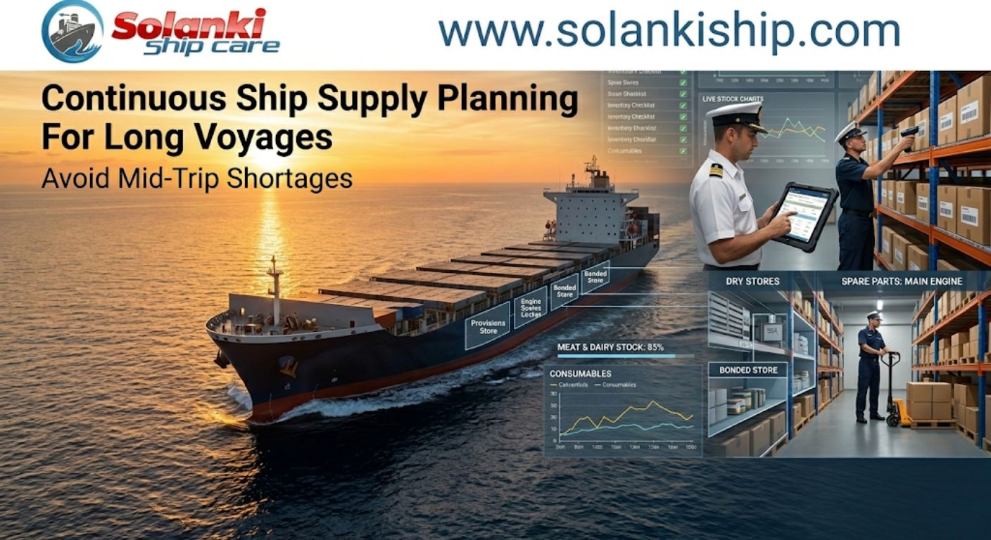 Continuous Ship Supply Planning for Long Voyages: Avoiding Mid-Trip Shortages