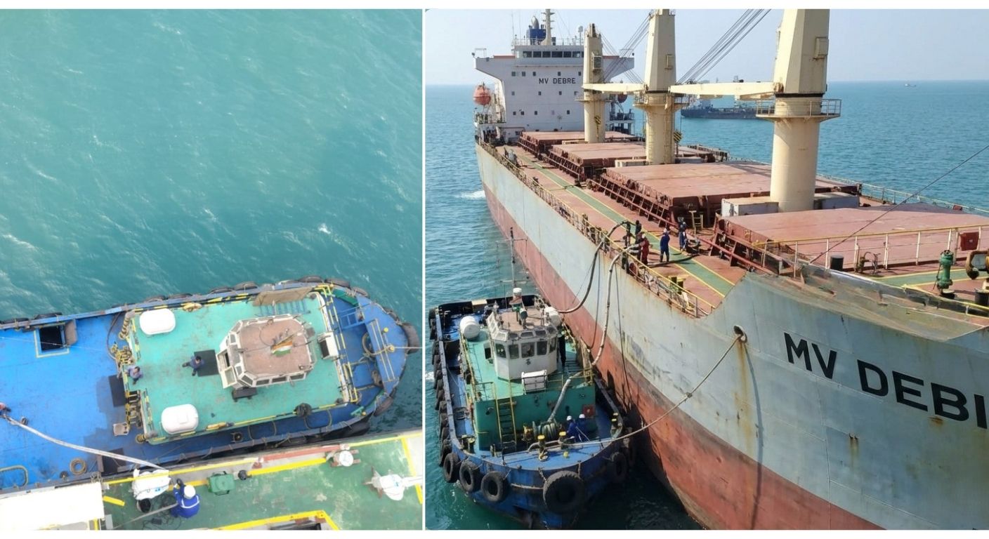 MV DEBI – 150 MT Fresh Water Supply at Paradip Anchorage